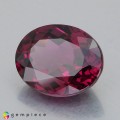 Natural Rhodolite garnet 5.85 Carats Purplish Pink Oval 12x10 mm Loose Gemstone - Image 5