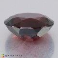Natural Rhodolite garnet 9.40 Carats Vivid Red Oval 13x12 mm Loose Gemstone - Image 3