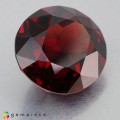 Natural Rhodolite garnet 9.40 Carats Vivid Red Oval 13x12 mm Loose Gemstone - Image 4