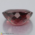 Natural Rhodolite garnet 8.19 Carats Pinkish Red Oval 14x10 mm Loose Gemstone - Image 2