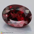 Natural Rhodolite garnet 8.19 Carats Pinkish Red Oval 14x10 mm Loose Gemstone - Image 4