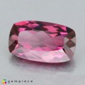 Natural Rhodolite garnet 4.28 Carats Purplish Pink Cushion 12x7 mm Loose Gemstone - Image 3