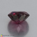 Natural Rhodolite garnet 3.32 Carats Purplish Pink Round 9x5 mm Loose Gemstone - Image 3