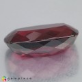 Natural Rhodolite garnet 6.27 Carats Pinkish Red Cushion 14x9 mm Loose Gemstone - Image 3