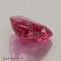 Natural Rubellite 6.26 Carats Neon Purplish Pink Trilliant  13x13 mm Loose Gemstone - Image 3