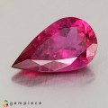 Natural Rubellite 6.30 Carats Neon Purplish Pink Pear 17x10 mm Loose Gemstone - Image 1