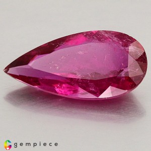 rubellite  6.77cts - 20x10mm