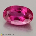 Natural Rubellite 5.87 Carats Neon Purplish Pink Oval 15x9 mm Loose Gemstone - Image 2