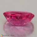 Natural Rubellite 5.87 Carats Neon Purplish Pink Oval 15x9 mm Loose Gemstone - Image 3