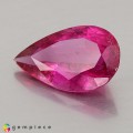 Natural Rubellite  6.53 Carats Neon Purplish Pink Pear 18x11 mm Loose Gemstone - Image 2