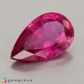 Natural Rubellite  6.53 Carats Neon Purplish Pink Pear 18x11 mm Loose Gemstone - Image 6
