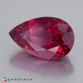 Natural Rubellite 4.87 Carats Vivid Purplish Pink Pear 14x9 mm Loose Gemstone - Image 4
