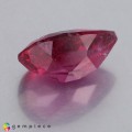 Natural Rubellite 4.87 Carats Vivid Purplish Pink Pear 14x9 mm Loose Gemstone - Image 2