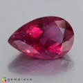 Natural Rubellite 4.87 Carats Vivid Purplish Pink Pear 14x9 mm Loose Gemstone - Image 3