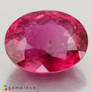 rubellite  4.38cts - 11x9mm rubellite  4.38cts - 11x9mm