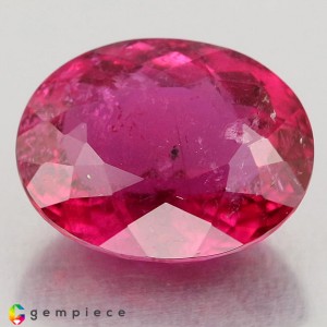 rubellite  4.38cts - 11x9mm rubellite  4.38cts - 11x9mm