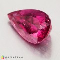 Natural Rubellite 5.56 Carats Vivid Purplish Pink Pear 16x9 mm Loose Gemstone - Image 2