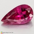 Natural Rubellite 5.56 Carats Vivid Purplish Pink Pear 16x9 mm Loose Gemstone - Image 6