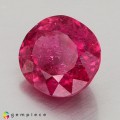Natural Rubellite 6.11 Carats Purplish Pink Oval 12x11 mm Loose Gemstone - Image 3