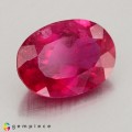Natural Rubellite 3.43 Carats Neon Purplish Pink Oval 12x9 mm Loose Gemstone - Image 4