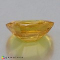 Natural Sapphire 5.83 Carats Vivid Yellow Oval Cushion 12x10 mm Loose Gemstone - Image 4