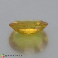 Natural Sapphire 3.87 Carats Yellow Oval 11x9 mm Loose Gemstone - Image 2