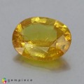 Natural Sapphire 3.87 Carats Yellow Oval 11x9 mm Loose Gemstone - Image 1