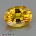 Natural Sapphire 1.44 Carats Vivid Yellow Oval 8x6 mm Loose Gemstone - Image 4