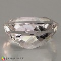 Natural Scapolite 4.75 Carats White Oval 13x9 mm Loose Gemstone - Image 4