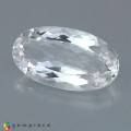 Natural Scapolite 5.29 Carats White Oval 17x10 mm Loose Gemstone - Image 2