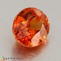 Natural Spessartite garnet 2.31 Carats Mandarin Orange Oval 8x7 mm Loose Gemstone - Image 5