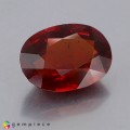 Natural Spessartite garnet 8.97 Carats Orange Red Oval 14x10 mm Loose Gemstone - Image 3
