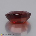 Natural Spessartite garnet 8.97 Carats Orange Red Oval 14x10 mm Loose Gemstone - Image 2