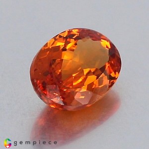 spessartite garnet  1.86cts - 9x6mm