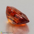 Natural Spessartite garnet 2.24 Carats Mandarin Orange Pear 8x7 mm Loose Gemstone - Image 3