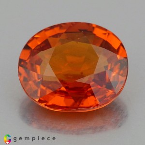 spessartite garnet  2.04cts - 8x7mm