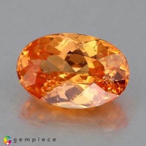 spessartite garnet  1.19cts - 7x5mm