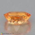 Natural Spessartite garnet 1.19 Carats Mandarin Orange Oval 7x5 mm Loose Gemstone - Image 4