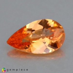 spessartite garnet  0.91cts - 8x5mm