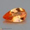spessartite garnet  0.91cts - 8x5mm