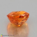 Natural Spessartite garnet 2.87 Carats Fanta Orange Antique Cushion 8x7 mm Loose Gemstone - Image 3