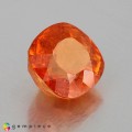 Natural Spessartite garnet 2.87 Carats Fanta Orange Antique Cushion 8x7 mm Loose Gemstone - Image 4