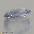 Natural Spinel 2.56 Carats Silver Blue Oval 10x8 mm Loose Gemstone - Image 3