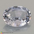Natural Spinel 2.56 Carats Silver Blue Oval 10x8 mm Loose Gemstone - Image 6