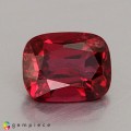 Natural Spinel  1.05 Carats Crimson Red Cushion 6x5 mm Loose Gemstone - Image 3