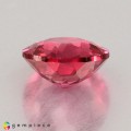 Natural Spinel 0.65 Carats Crimson Pink Round 5x6 mm Loose Gemstone - Image 4
