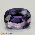 Natural Spinel 3.11 Carats Vivid Purple Cushion 10x8 mm Loose Gemstone - Image 1