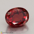Natural Spinel 1.15 Carats Blood Red Oval 7x5 mm Loose Gemstone - Image 5
