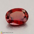 Natural Spinel 1.07 Carats Vivid Red Oval 7x6 mm Loose Gemstone - Image 3