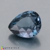 Natural Spinel 2.42 Carats Electric Blue Pear 9x8 mm Loose Gemstone - Image 3